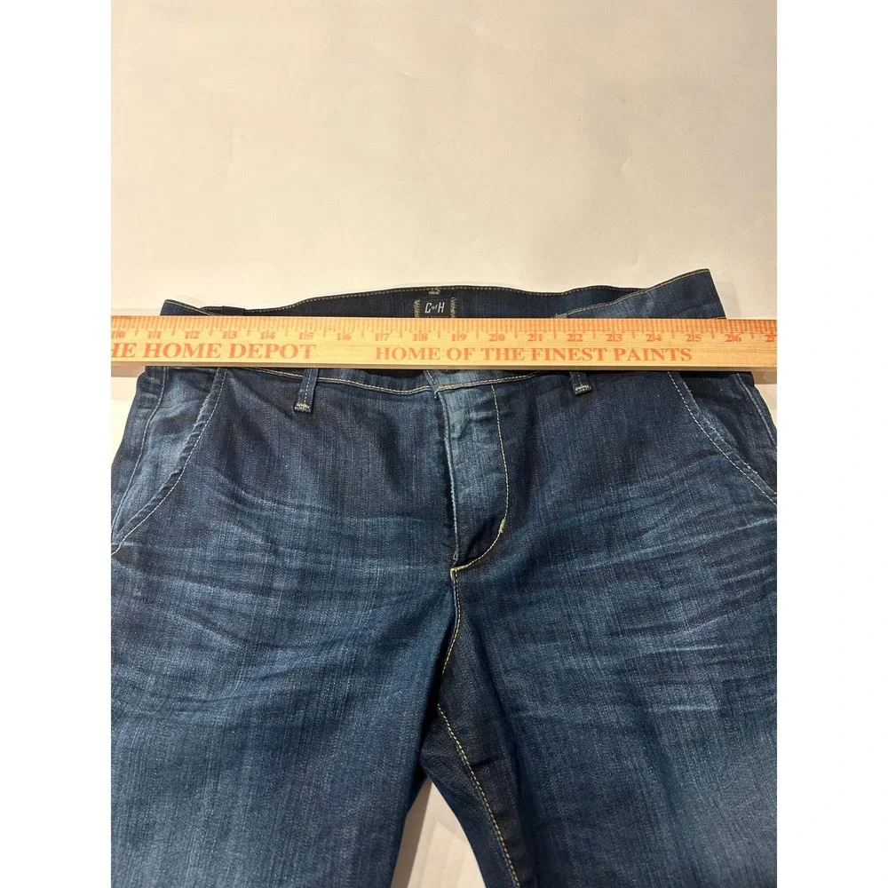 Citizens of Humanity‎ Denim Bermuda Shorts Dark Wash Jean Blue Womens Size 28